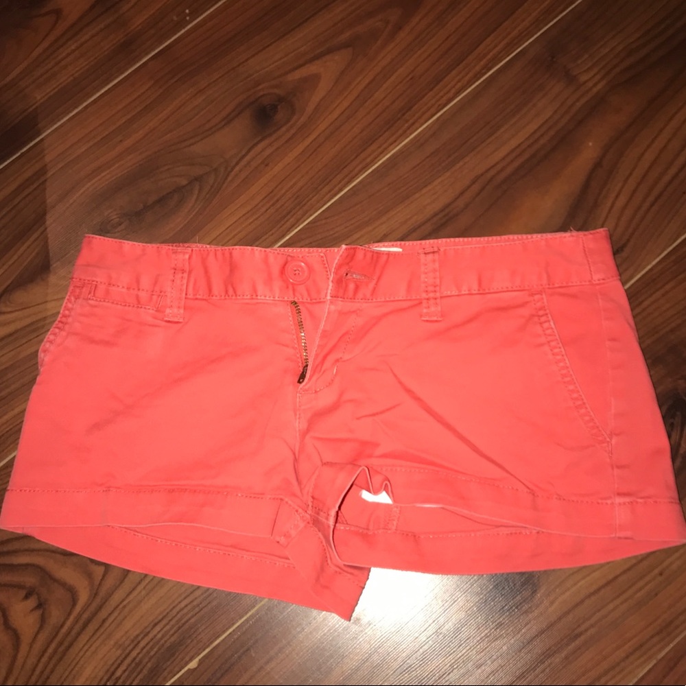 Peach shorts